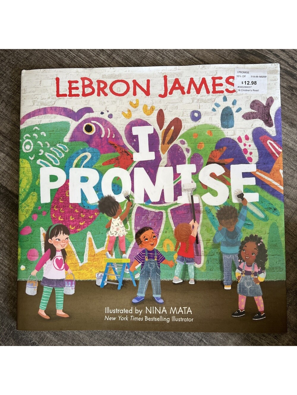 I Promise by Lebron James (2020, Hardcover)